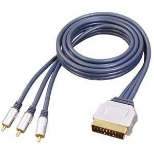 GR-Kabel Scart- / Cinch-Kabel (1.50 m), Audio Kabel