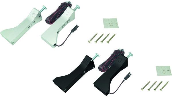 Produktbild L&S Wandlagerset für LED Leuchtenprofile Free