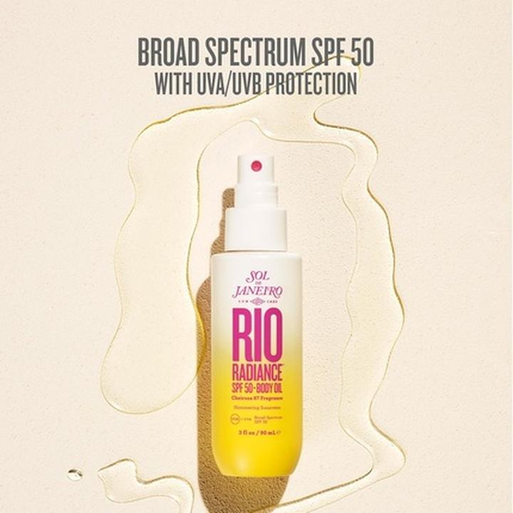 Produktbild Sol de Janeiro Rio Radiance SPF 50 Body Oil by for Unisex 3oz (Sonnenöl, SPF 50, 90 ml)