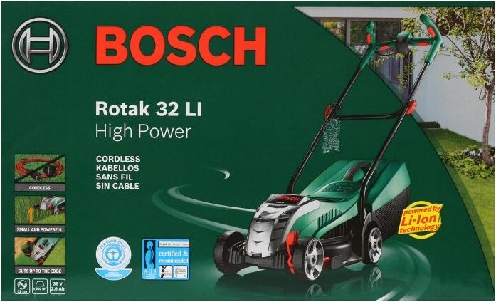 Produktbild Bosch Home & Garden Rotak 32 LI High Power (Akkubetrieb)