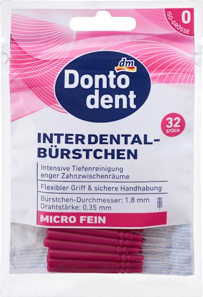 Produktbild dm Dontodent Interdentalbürsten (32 x, 0.35 mm)