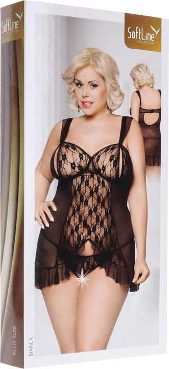 Produktbild Softline Bianca Négligée / String ouvert (3XL)