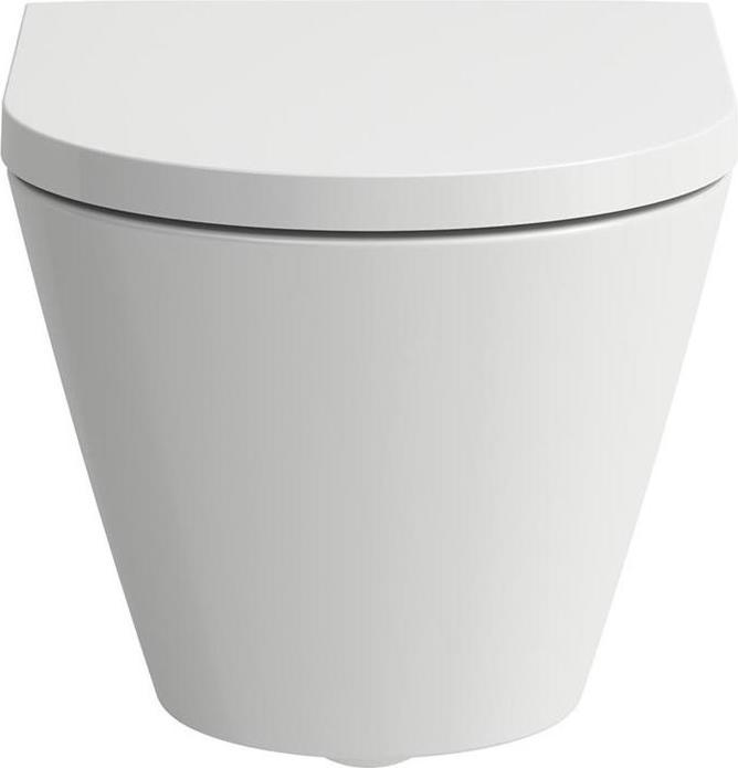 Produktbild Laufen Wand-WC KARTELL spülrandlos, Tiefspüler graphit matt