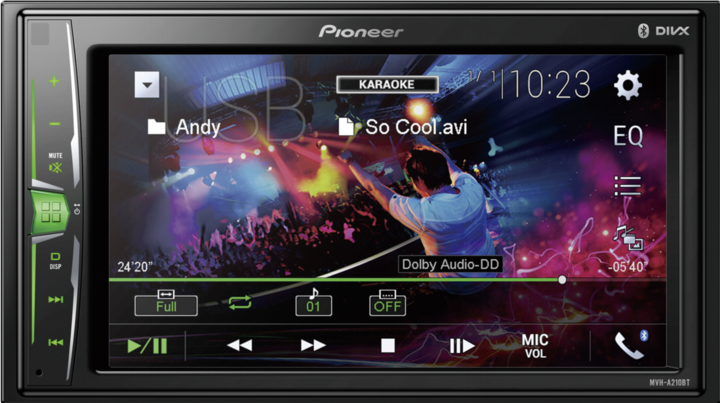 Pioneer MVH-A210BT (Android Auto)