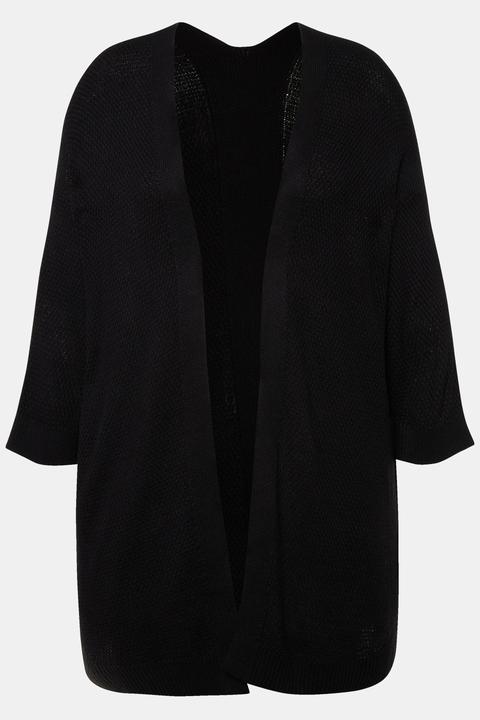 Produktbild Angel of Style Strickjacke, oversized, offene Form, 3/4-Ärmel (50)