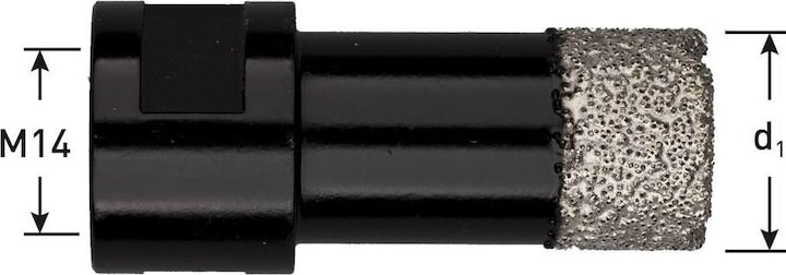 Actual product image Rotec Diamond drill (6 millimetres)
