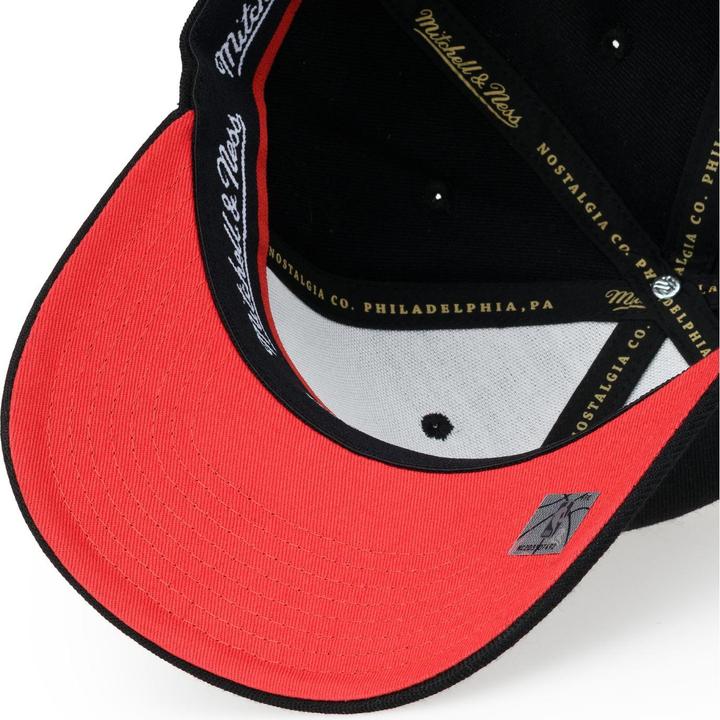 Produktbild Mitchell & Ness Snapback Stretch Cap - PATCH Chicago Bulls (One Size)