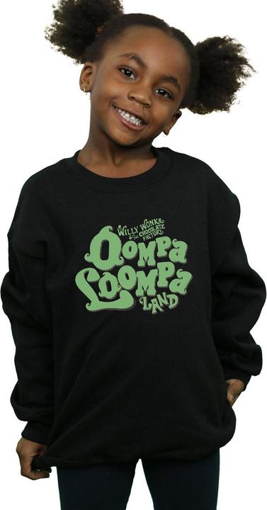 Produktbild Willy Wonka & the Chocolate Factory Oompa Loompa Land Sweatshirt Mädchen (128)