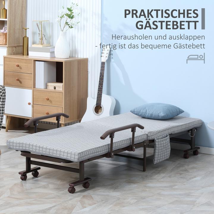 Actual product image Homcom Folding bed (76 x 190 cm)