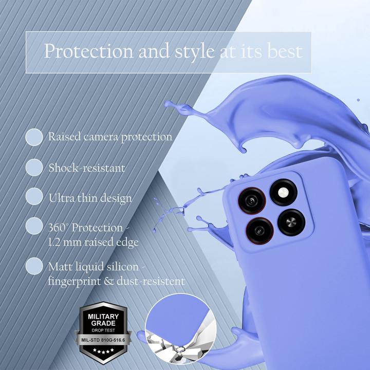 Produktbild Cadorabo Hülle für ZTE Blade A35 / A55 im Liquid Case Design (HTC A55)