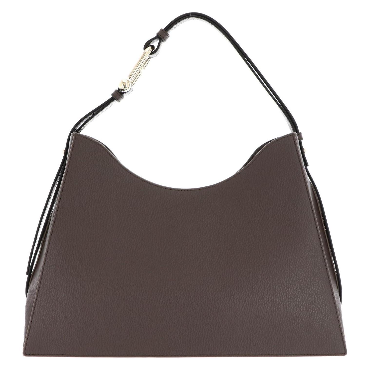 Furla, Damen, Handtasche, Nuvola Hobo Bag, Braun
