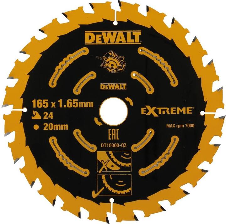 Produktbild DeWalt KSB 165x20 24 WZ 18° für DWE550 DT10300
