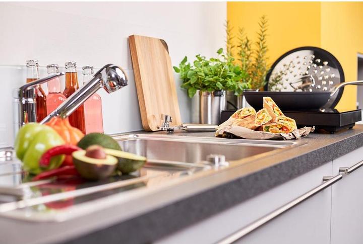 Produktbild Rösle Spritzschutz SilencePro Inox/Silikon ø 24/28 cm (24 cm, Kunststoff, Metall)