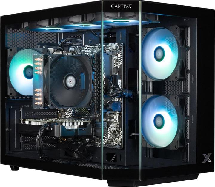 Actual product image Captiva Advanced Gaming R85-187 Ryzen 5 RTX 4060 Ti (AMD Ryzen 5 5500, 16 GB, 1000 GB, GeForce RTX 4060 Ti)