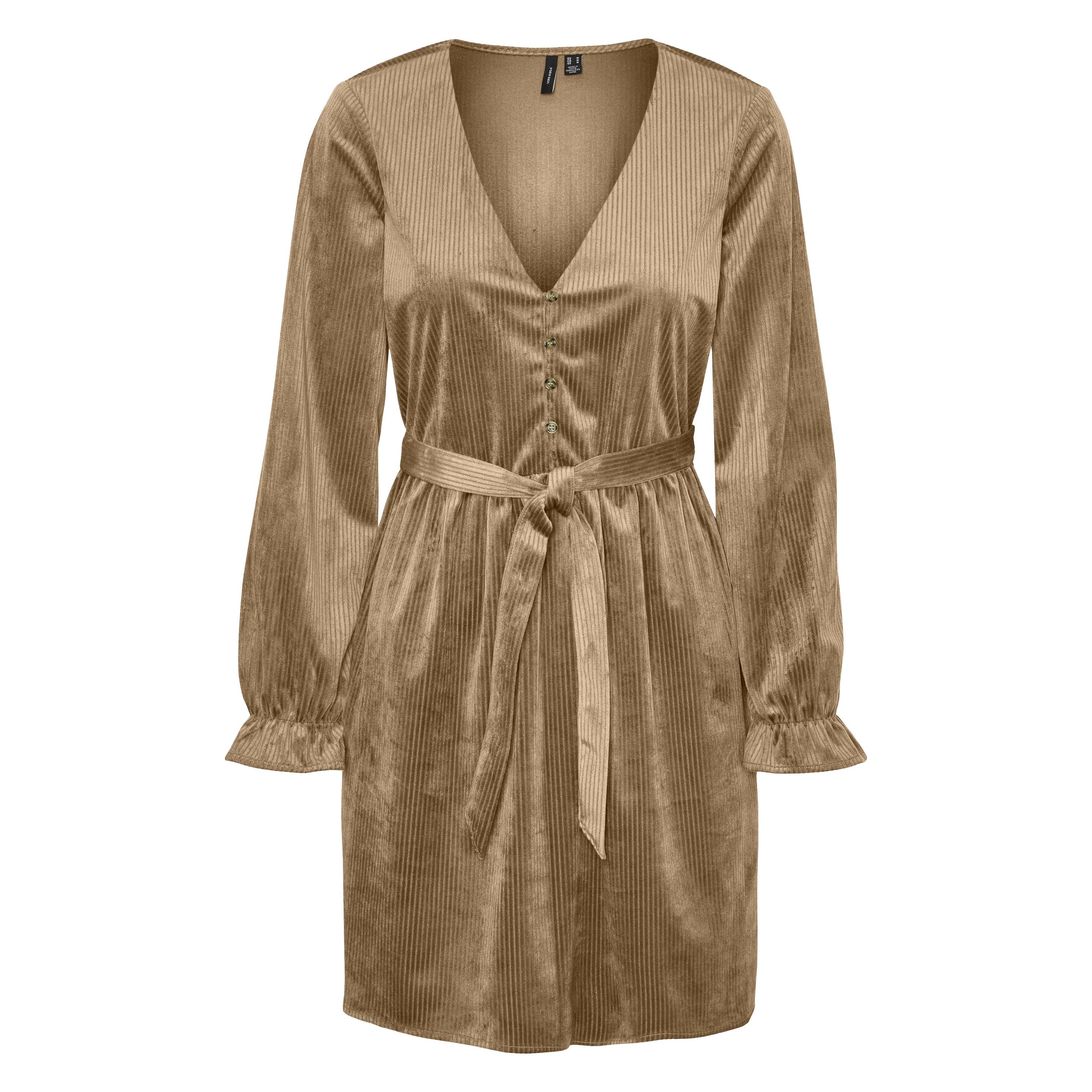 Vero Moda, Damen, Kleider, Kleid, Braun, (S)