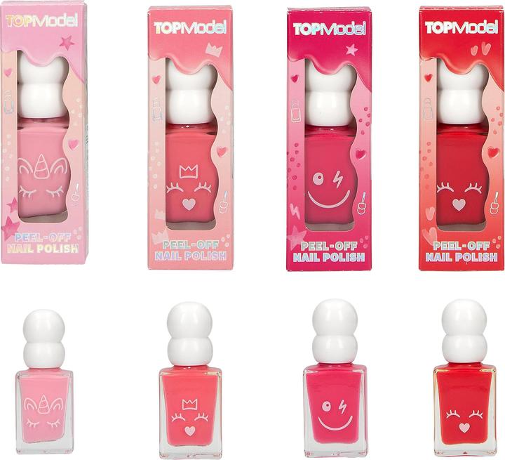 Top Model Topmodel - Nail Polish BEAUTY and ME - Coral, Light Pink, Pink, Red