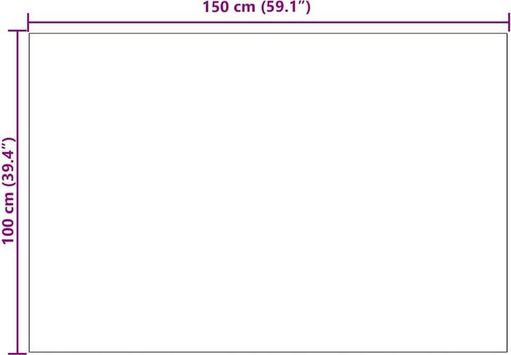 Produktbild vidaXL Teppichläufer (150 x 100 cm)