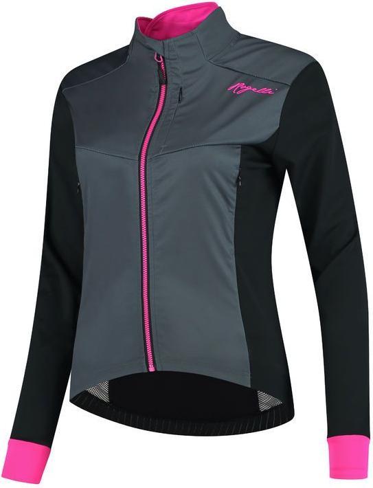 Image du produit Rogelli CONTENTA women's jacket gray-pink S (S)