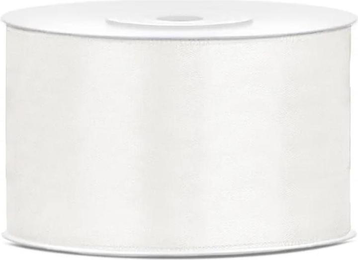 Produktbild Partydeco Satin Ribbon, light cream, 38mm/25m (1 pkt / 1 pc.) (1 Stück)
