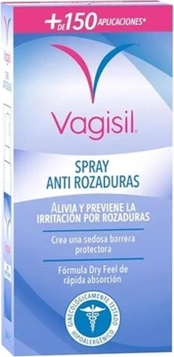 Actual product image Vagisil Anti-Rubbing Intimate Hygiene Spray Relieves and Prevents Irritation 30ml (30 ml, Intimate spray)