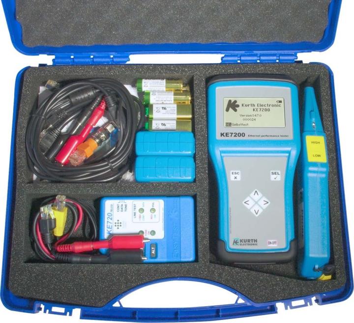 Produktbild Kurth Kit aus Ethernet Tester und Leitungssucher