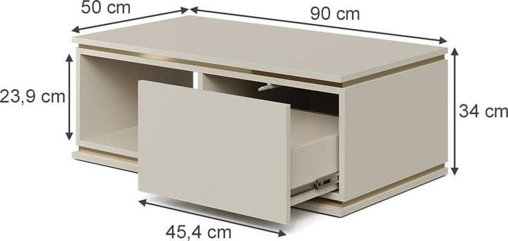 Produktbild Vicco Couchtisch Linette