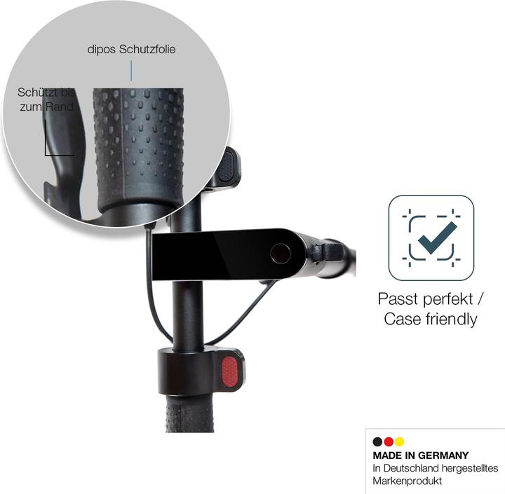 Actual product image Dipos Anti-Shock Screen Protector Clear