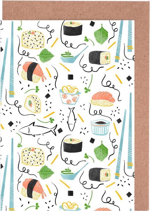 Produktbild Juniqe Sushi - Essen & Trinken (5 Stk.)