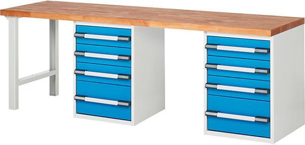 Produktbild eurokraft pro Werkbank (300 cm, 70 cm)