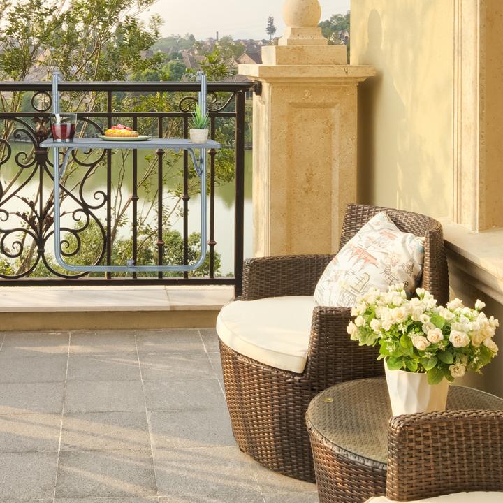 Actual product image Relaxdays Balkonhängetisch