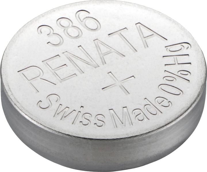 Produktbild Renata Knopfzelle 386, 130mAh, Silberoxid (1 Stk., SR43, 130 mAh)