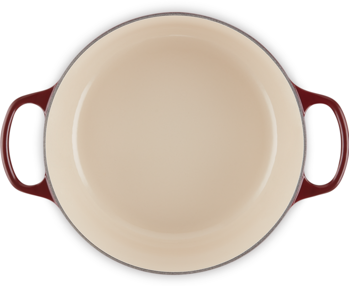 Actual product image Le Creuset Signature Roaster round 26cm rhone (21177269494441) (26 cm, Casserole + Stewpot, Cast iron)