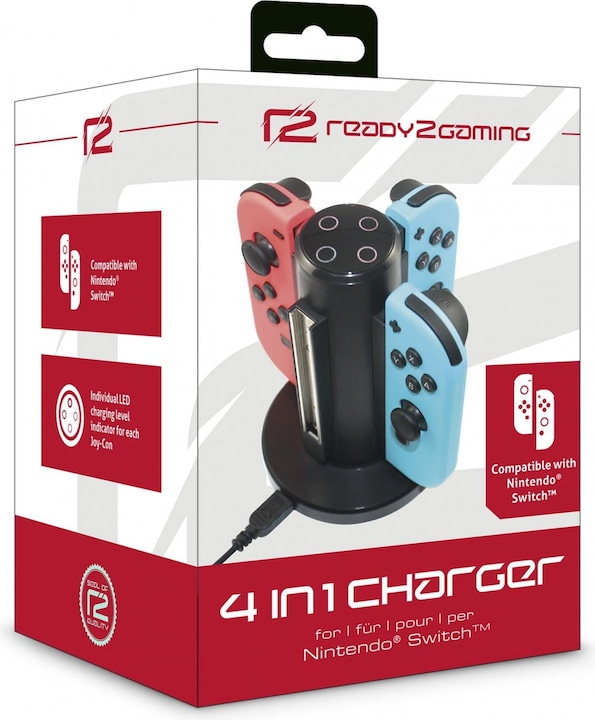 Produktbild ready2gaming 4 in 1 Charger (Switch)
