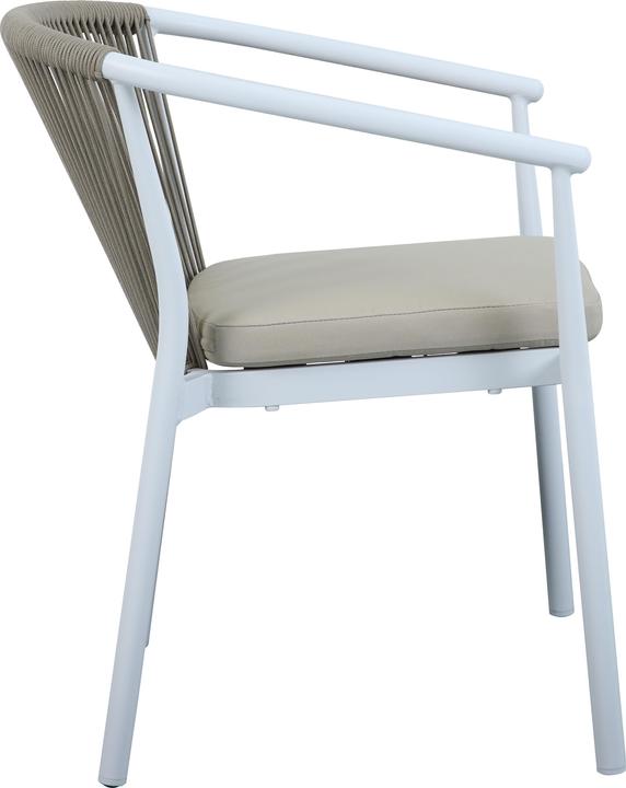 Produktbild Axi Suvi Gartenstühle 2er Set Weiss/Khaki