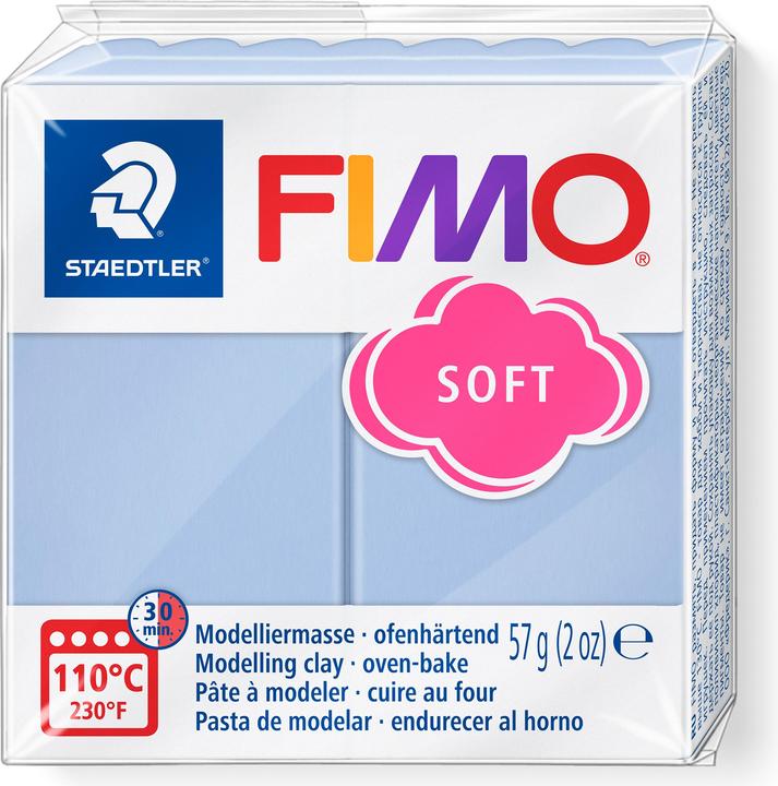 Image du produit Fimo Pâte à modeler SOFT "Trend Colours", morning breeze,57g