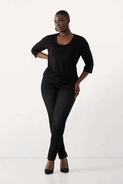 Produktbild Ulla Popken Jeggings Sienna, Stretch, Jersey (46)