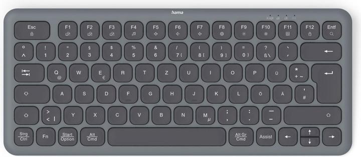 Produktbild Hama Multi-Device-Tastatur WK-500 kabellos Funk u (DE)