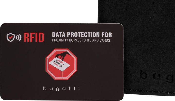 Actual product image Bugatti Luca wallet leather 9 cm