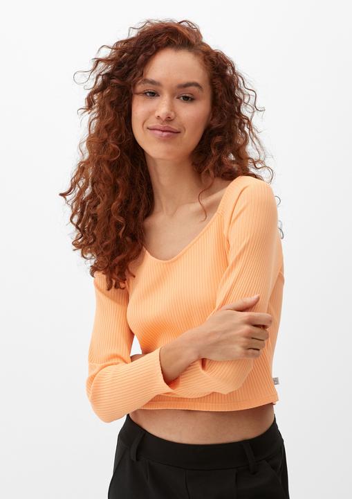 Immagine prodotto S.Oliver T-Shirt Longsleeve mit Rippstruktur (M)