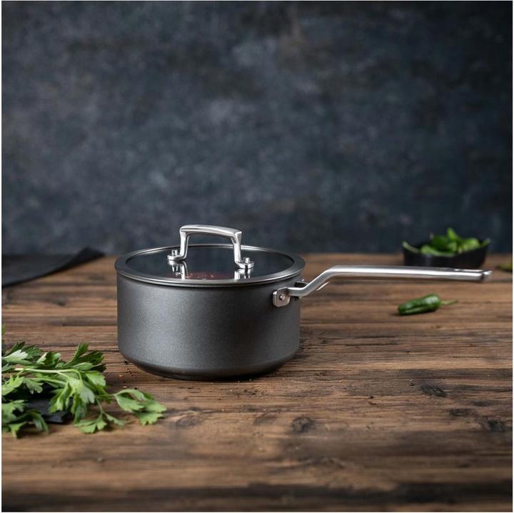 Produktbild Kuhn Rikon NEW LIFE Pro Recycling Stielkasserolle 2.0 L · Ø 18 cm (18 cm, Stielkasserolle, Aluminium, Edelstahl)