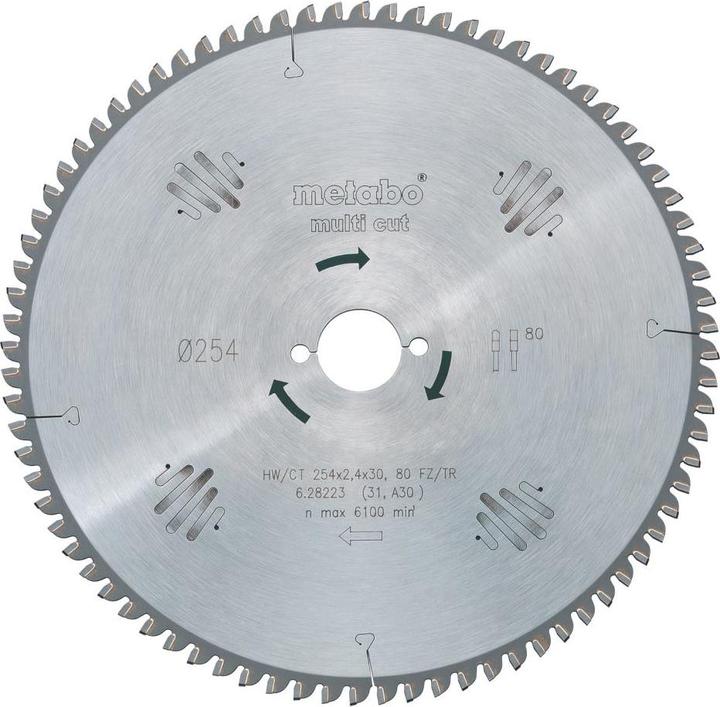 Actual product image Metabo Circular saw bladeHW/CT60x20x22/4