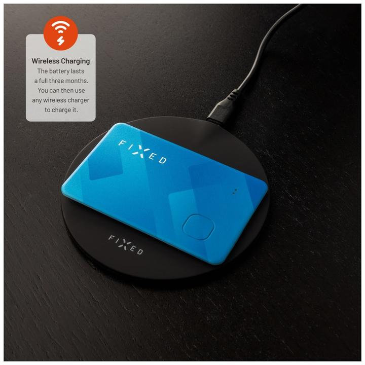 Produktbild Fixed FIXTAG-CARD-BL Bluetooth-Tracker Blau (iOS)