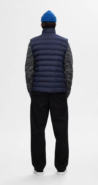 Actual product image Selected Lined quilted waistcoat (M)