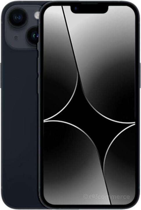 Re!commerce iPhone 14 Plus (128 GB, Schwarz, 6.70", 12 Mpx, SIM + eSIM, B / Sehr gut)