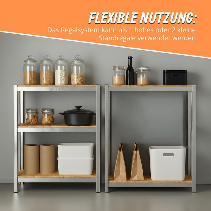 Produktbild Relaxdays Schwerlastregal