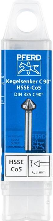 Produktbild Pferd KES HSSE DIN 335 C90° 6,3 25202126 Kegelsenker 6.3 mm HSS 1 St. (6.3 mm)