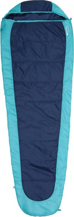 Actual product image Mountain Warehouse Unisex Adult Microlite 500 Left Zip Midseason Mummy Sleeping Bag (215 cm)