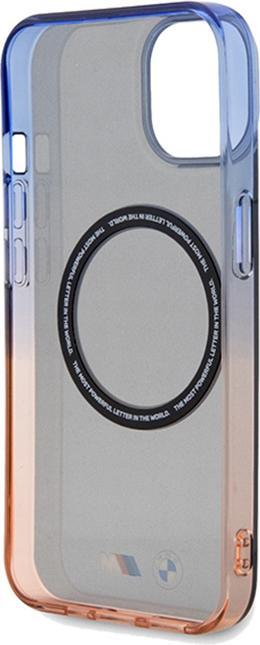 Image du produit BMW BMHMP15SHTGE iPhone 15 / 14 / 13 6.1" szary/grey hardcase Gradient Bumper MagSafe (Apple iPhone 15)