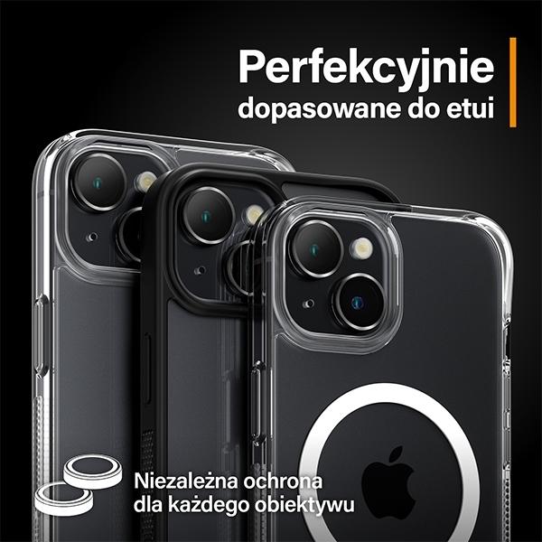 Produktbild PanzerGlass Hoops Camera Lens Protector (1 Stück, Apple iPhone 15, Apple iPhone 15 Plus)