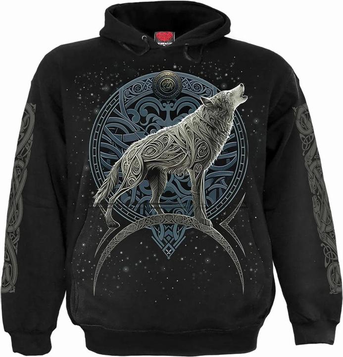 Produktbild Spiral Celtic Wolf Kapuzenpullover (4XL)